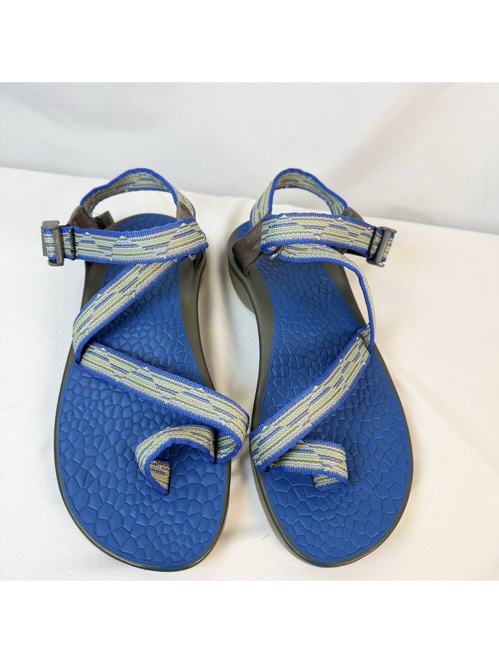 Chaco Women’s Zx2 Classic Sport Blue Ankle Strap Strappy Hiking Sandals Size 8